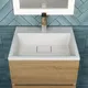 Миниатюра изображения товара Умывальник Uperwood Barsa 50 (белый глянцевый)