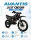 Миниатюра изображения товара Мотоцикл Avantis Just CB300F с ПТС (графика с зеленым Б)