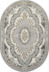 Миниатюра изображения товара Ковер Merinos Palermo F290-OVAL-GRAY-GREEN (2.4x3.4)