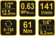 Миниатюра изображения товара Пневмотрещотка Vorel 81117