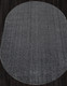 Миниатюра изображения товара Ковер Merinos Sofia T600-OVAL-BLACK (2х3)
