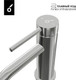 Миниатюра изображения товара Смеситель Oliveeka OL-88139017-BN (никель матовый)