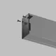 Миниатюра изображения товара Заглушка для шинопровода Denkirs Smart Base TR2107-BK