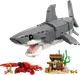 Миниатюра изображения товара Конструктор Lego Creator Грозная акула с сундуком сокровищ 31381
