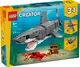 Миниатюра изображения товара Конструктор Lego Creator Грозная акула с сундуком сокровищ 31381