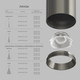 Миниатюра изображения товара Линза для трекового светильника Denkirs Shine Optics DK5700-D55-A36