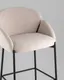 Миниатюра изображения товара Стул барный Stool Group Melia BC-87 (серо-бежевый)