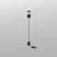 Миниатюра изображения товара Ввод питания для шинопровода Denkirs Smart Base TR2124-BK
