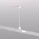 Миниатюра изображения товара Ввод питания для шинопровода Denkirs Smart Base TR2124-WH