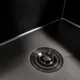Миниатюра изображения товара Мойка кухонная КромРус 7050B (черный)