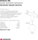 Миниатюра изображения товара Трековый светильник Denkirs Smart Moon DK8052-BK