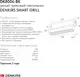 Миниатюра изображения товара Трековый светильник Denkirs Smart Grill DK8006-BK