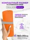 Миниатюра изображения товара Полотенце Clam M007 80х160 (оранжевый)