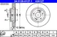 Миниатюра изображения товара Тормозной диск ATE 24.0126-0127.1