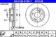 Миниатюра изображения товара Тормозной диск ATE 24.0126-0128.1