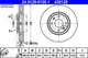 Миниатюра изображения товара Тормозной диск ATE 24.0128-0128.1