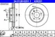 Миниатюра изображения товара Тормозной диск ATE 24.0128-0251.1
