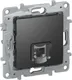 Миниатюра изображения товара Розетка IEK Ieketika 672641 (антрацит)
