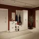 Миниатюра изображения товара Секция в прихожую Кортекс-мебель Лара Рим СП 7 (белый матовый/белый софт)