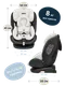 Миниатюра изображения товара Автокресло Junion Odri ST-03/MNGT (черный/серый)