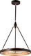 Миниатюра изображения товара Потолочный светильник DeLight Collection MD8790-1A (black/gold)