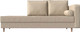 Миниатюра изображения товара Тахта Лига Диванов Прайм правый / 100891 (экокожа бежевый)