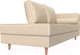 Миниатюра изображения товара Тахта Лига Диванов Прайм правый / 100891 (экокожа бежевый)