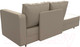 Миниатюра изображения товара Тахта Лига Диванов Прайм правый / 100891 (экокожа бежевый)
