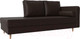 Миниатюра изображения товара Тахта Лига Диванов Прайм правый / 100893 (экокожа коричневый)