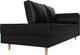 Миниатюра изображения товара Тахта Лига Диванов Прайм правый / 100894 (экокожа черный)