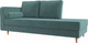 Миниатюра изображения товара Тахта Лига Диванов Прайм левый / 100874 (велюр бирюзовый)
