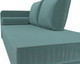 Миниатюра изображения товара Тахта Лига Диванов Прайм левый / 100874 (велюр бирюзовый)