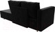 Миниатюра изображения товара Тахта Лига Диванов Прайм левый / 100879 (велюр черный)