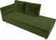 Миниатюра изображения товара Тахта Лига Диванов Прайм левый / 100881 (микровельвет зеленый)