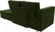 Миниатюра изображения товара Тахта Лига Диванов Прайм левый / 100881 (микровельвет зеленый)