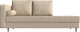 Миниатюра изображения товара Тахта Лига Диванов Прайм левый / 100891 (экокожа бежевый)