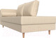 Миниатюра изображения товара Тахта Лига Диванов Прайм левый / 100891 (экокожа бежевый)