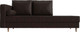 Миниатюра изображения товара Тахта Лига Диванов Прайм левый / 100893 (экокожа коричневый)