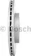Миниатюра изображения товара Тормозной диск Bosch 0986479B21