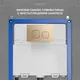 Миниатюра изображения товара Унитаз подвесной с инсталляцией Saniteco Rimless RT-203-B + 501 + K02-PG (с функцией биде, с кнопкой, матовое золото)