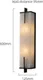 Миниатюра изображения товара Бра DeLight Collection MT8856-2W (black)