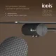 Миниатюра изображения товара Держатель для туалетной бумаги IDDIS Duna DUNGMC0i43 (графит матовый)