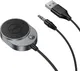 Миниатюра изображения товара Ресивер автомобильный Hoco E150 Path Bluetooth AUX с кабелем (серый металлик)