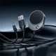 Миниатюра изображения товара Ресивер автомобильный Hoco E150 Path Bluetooth AUX с кабелем (серый металлик)
