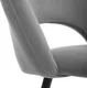 Миниатюра изображения товара Набор стульев Tetchair Miledy велюр (4шт, серый 29)
