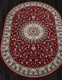 Миниатюра изображения товара Ковер Merinos Gavana d409-OVAL-RED (2.5х3.5)