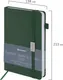 Миниатюра изображения товара Ежедневник Brauberg Control 2027 / 117879 (зеленый)
