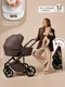 Миниатюра изображения товара Детская универсальная коляска Sweet Baby 2в1 SBL Dolce (шоколадно-коричневый)