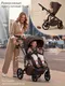 Миниатюра изображения товара Детская универсальная коляска Sweet Baby 2в1 SBL Dolce (шоколадно-коричневый)