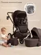 Миниатюра изображения товара Детская универсальная коляска Sweet Baby 2в1 SBL Dolce (шоколадно-коричневый)